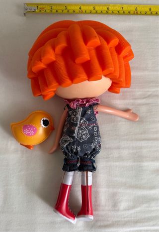 Muñeca Lalaloopsy con pájaro