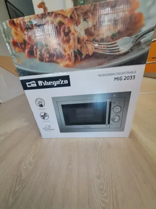 Microondas Orbegozo Encastrable MIG 2033