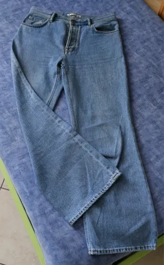 acne studios ss18 flare jeans