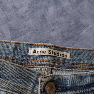 acne studios ss18 flare jeans