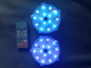 Luci LED per piscina con telecomando