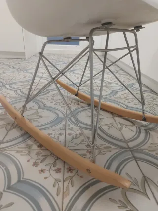 Mecedora Nórdica Blanca Sklum