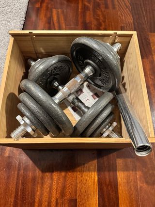 Set Pesi Manubri Regolabili