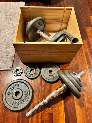 Set Pesi Manubri Regolabili