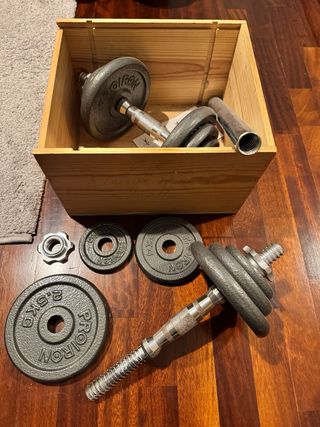 Set Pesi Manubri Regolabili