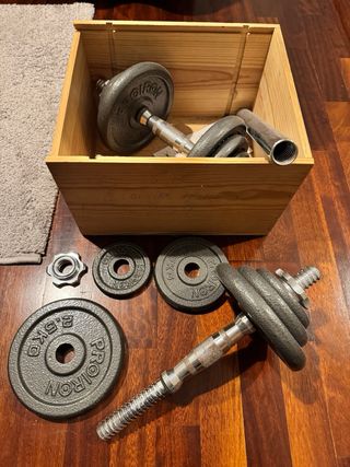 Set Pesi Manubri Regolabili