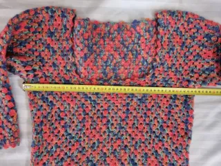 Maglione in lana Mohair multicolor