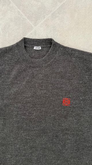 Jersey Loewe Gris Talla L Hombre