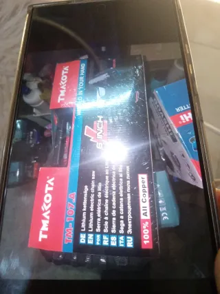 Motosega a batteria 6 pollici TM-107.A