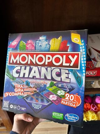 Monopoly Chance Juego de Mesa
