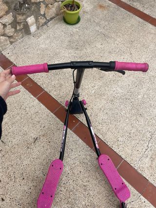 Patinete infantil rosa