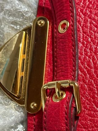 Bolso Bimba y Lola Rojo Piel