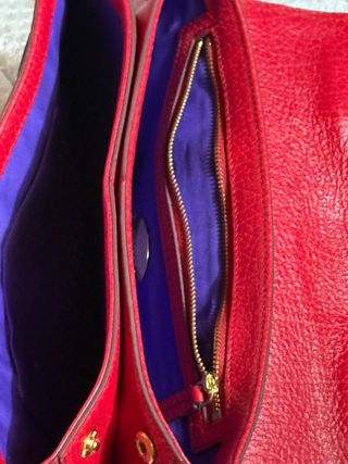 Bolso Bimba y Lola Rojo Piel