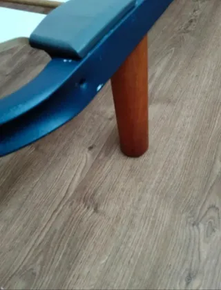 Somier metálico 105cm madera