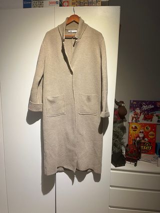 Chaqueta Zara Beige Talla XL pero corresponde a L
