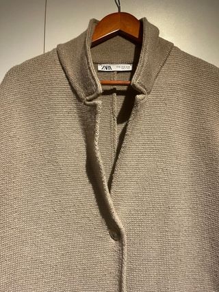 Chaqueta Zara Beige Talla XL pero corresponde a L