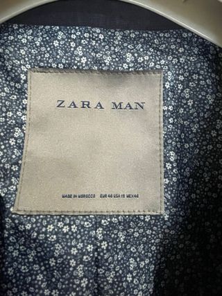 Americana Zara Man Azul