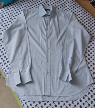 dolce & gabbana blue shirt