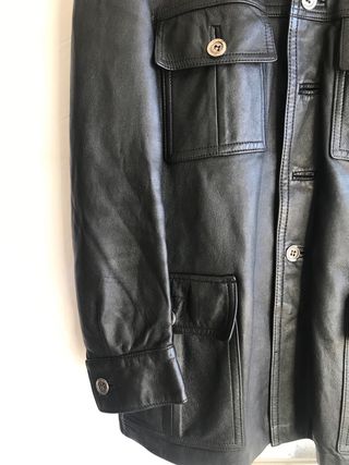 Cazadora Piel negra - Hombre