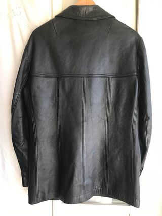 Cazadora Piel negra - Hombre