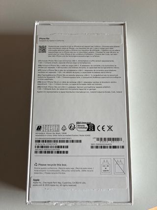 Caja iPhone 16e