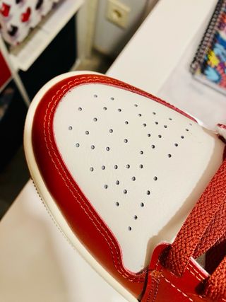 Jordan 1 Mid Zapatillas Rojo y Verde