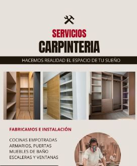 Servicio de carpinteria personalizado