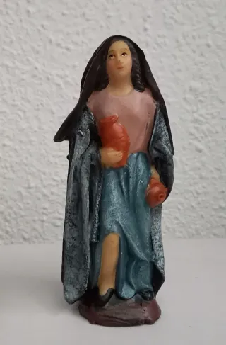 Figura Belén Mujer con Cántaro