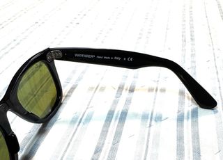 Gafas Ray-Ban Wayfarer Negras Cristal Azul 50 22