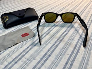 Gafas Ray-Ban Wayfarer Negras Cristal Azul 50 22