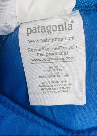 Borsa da vita Patagonia Blu e Verde