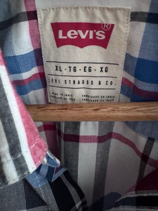 Camisa Levi's XL cuadros