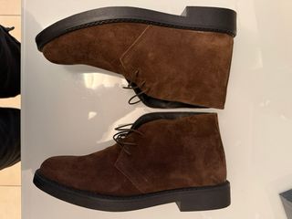 Polacchine scamosciate testa di moro TG 42