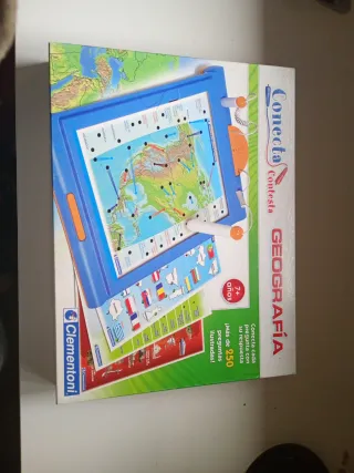 Juego Clementoni Geografía Conecta Contesta
