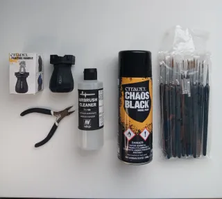 Warhammer Lote accesorios, pinturas,etc.