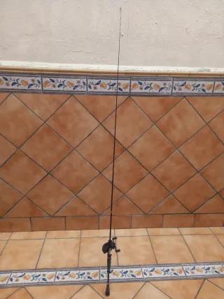 Caña de casting Baitcast Finesse más carrete