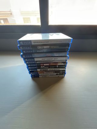 Pack Juegos PS4: Overwatch, Call of Duty, Knack...