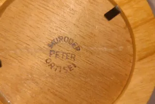 Cornice portafoto vintage in legno