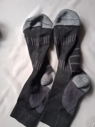 2 pares calcetines térmicos, t. 41-42, nuevos