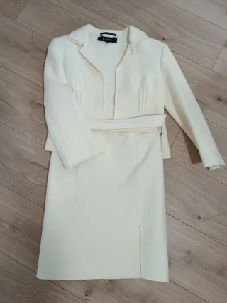 Conjunto Gucci Falda y Chaqueta Blanco