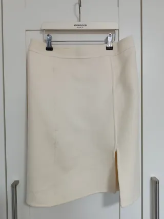 Conjunto Gucci Falda y Chaqueta Blanco