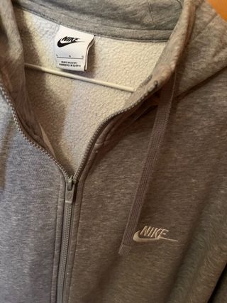 Sudadera Nike Gris Talla L