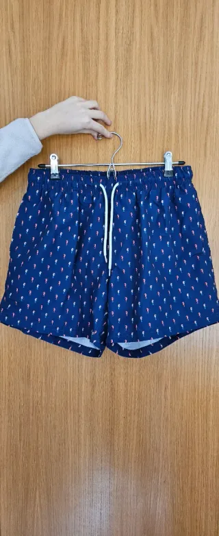 Bañador caballero azul