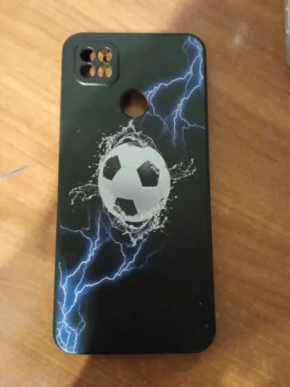 Funda móvil fútbol Redmi 9C