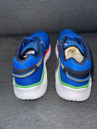 Zapatillas Diadora Azul y Rojo