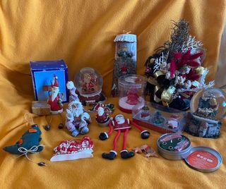 Addobbi Natale Palle Neve Carillon