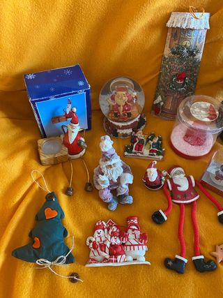 Addobbi Natale Palle Neve Carillon