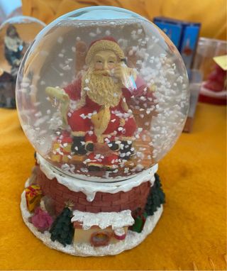 Addobbi Natale Palle Neve Carillon