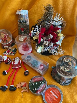 Addobbi Natale Palle Neve Carillon