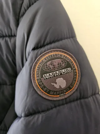 Chaqueta Napapijri azul acolchada